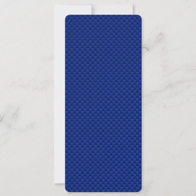 Estilo de fibra de carbono azul (Frente)