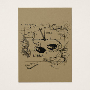 Estilo de Hevelius da constelação do Libra do