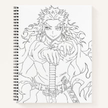 estilo de mangá inspirado em Rengoku