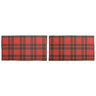 Estilo de padrão xadrez vermelho preto e branco
