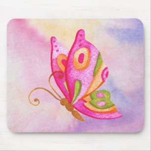 Estilo de Pastel do Mousepad da Borboleta