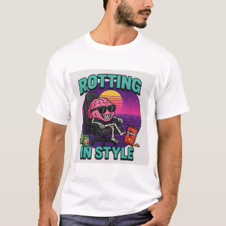 Estilo de rotação T-Shirt
