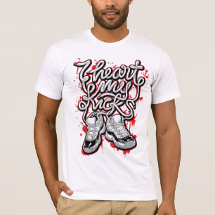 Estilo de rua Espetador Gráfico T-Shirt