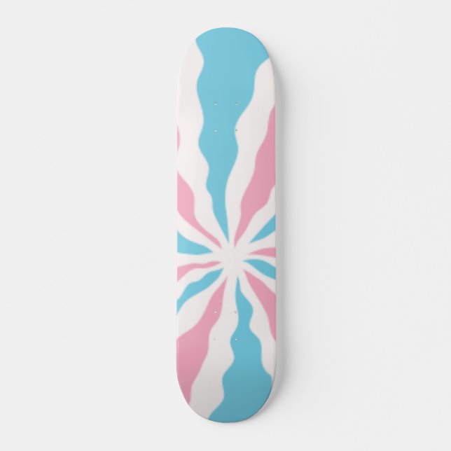 estilo de skateboard redemoinho trans (Frente)