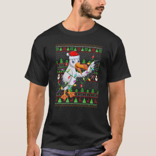 Estilo De Suéter De Xmas Iluminação Albatross Bird