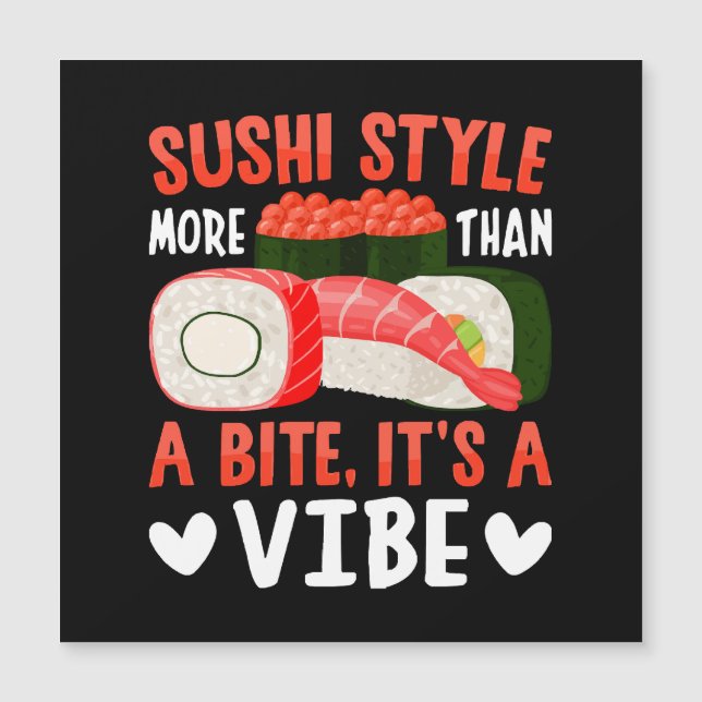 Estilo de Sushi Mais do que uma Mordida (Frente)