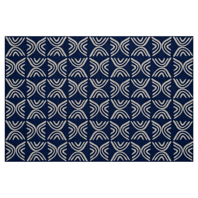Estilo de Tecido de Lama 080215 - Índigo 001744 (Fat Quarter)