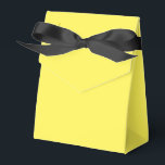 Estilo de Tenda da Caixa de Favoritos Amarelo<br><div class="desc">Estilo personalizável do tenente da caixa de favoritos mostrado com um fundo amarelo alegre e arco preto. Selecione a caixa para cores de fundo e uma das 4 cores do arco. Personalizável. Use o meu design ou faça o upload do seu trabalho de arte de fotos ou logotipos. Adicionar texto,...</div>