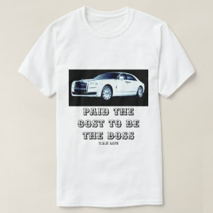 ESTILO DE VIDA DE CHEFE T.R.K ROLLS ROYCE CAMISETA
