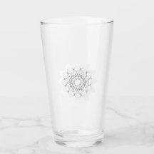 Estilo e design de copos de vidro