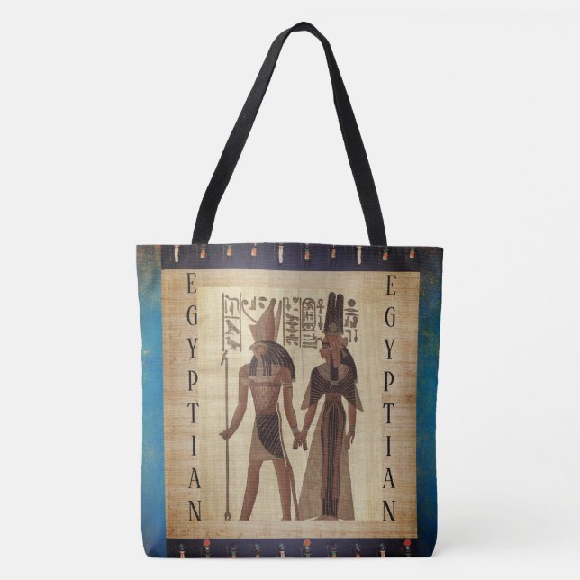 Estilo Egípcio, Bolsa Tote Vintage (Frente)