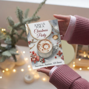 Estilo Escandinavo do Convite de Natal