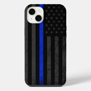 Estilo Escuro e Rústico   Bandeira da Polícia Thin