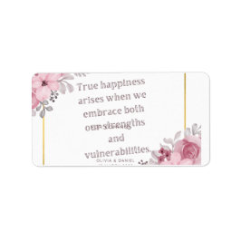 Estilo: Etiquetas de Endereço Mantenha as cãibras 