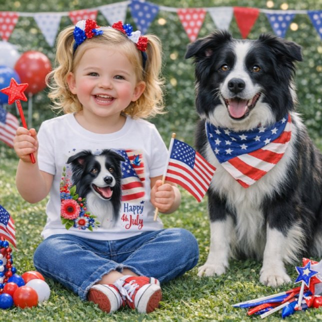 Estilo Feriado 4 de julho T-Shirt Patriótico (Criador carregado)