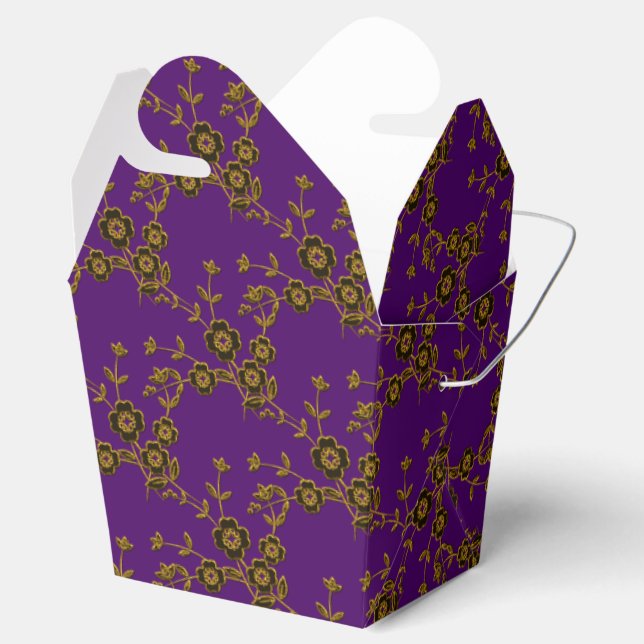 Estilo FS CAIXAS FAVOR 1-Dourado-Roxo,tirar (Aberto)