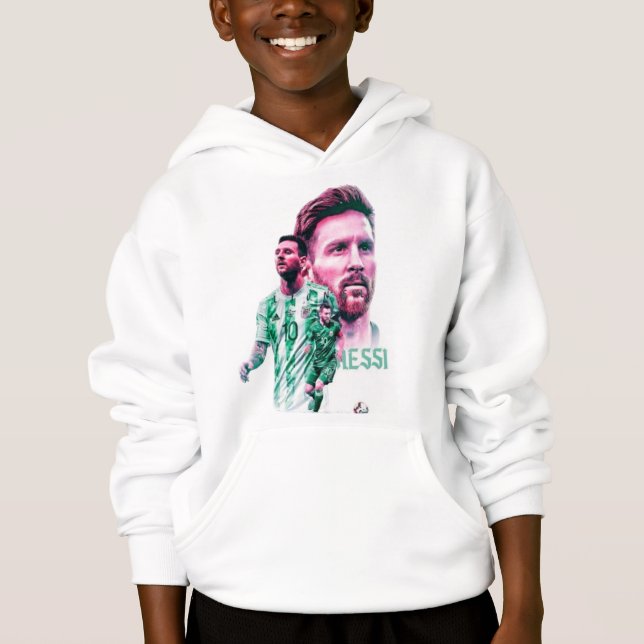 Estilo: Hoodie De Pullover Infantil Quando o tempo (Frente)