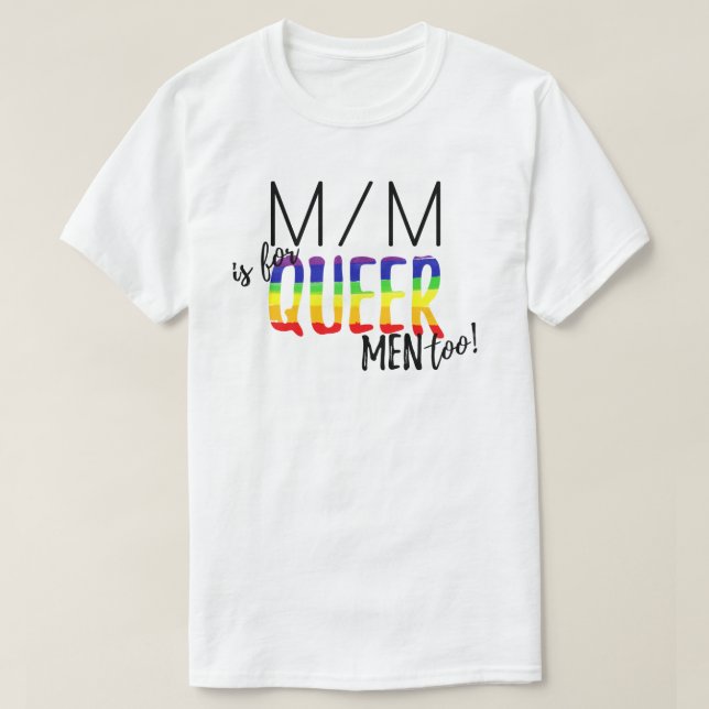 Estilo inclusivo 1 da camisa de M/M (Frente do Design)