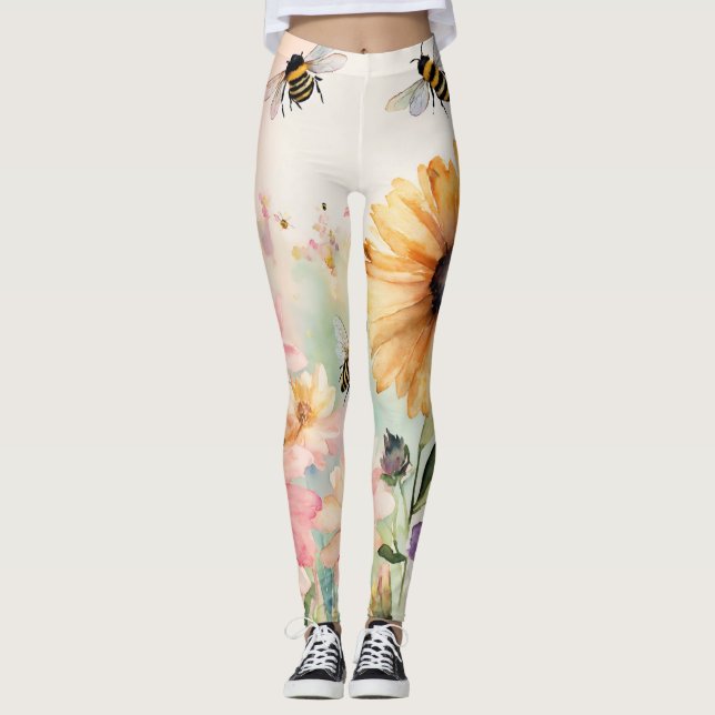 Estilo: Leggings personalizadas com cuidado (Frente)