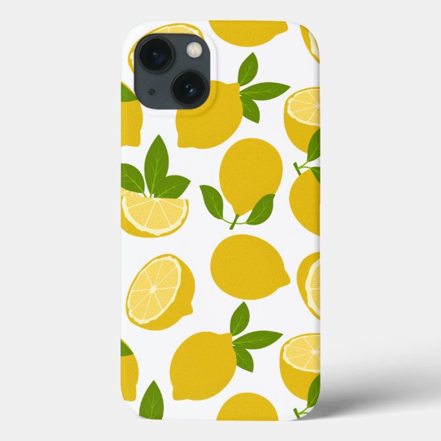 Estilo Lemon iPhone 13 Case (Verso)