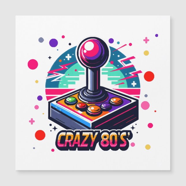estilo louco dos anos 80 (Frente)