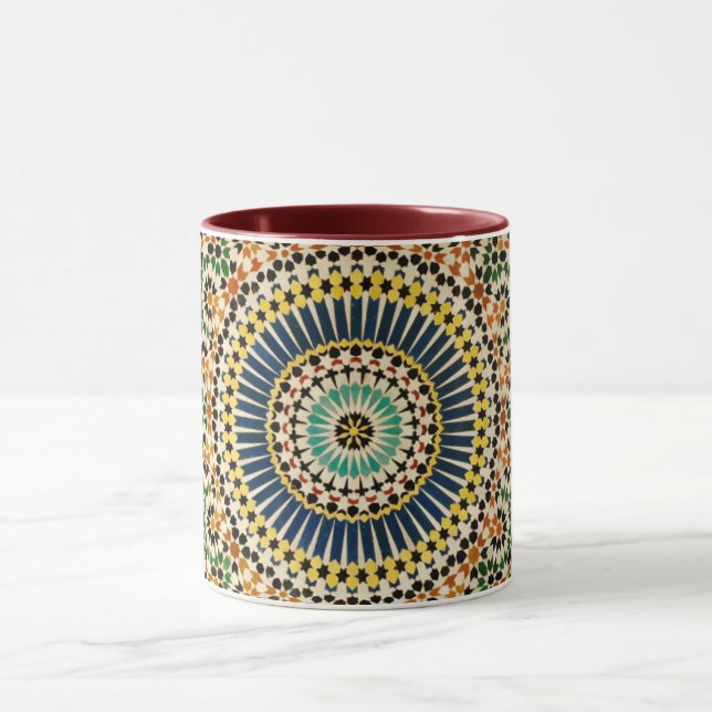 Estilo marocain | caneca vintage (Centro)