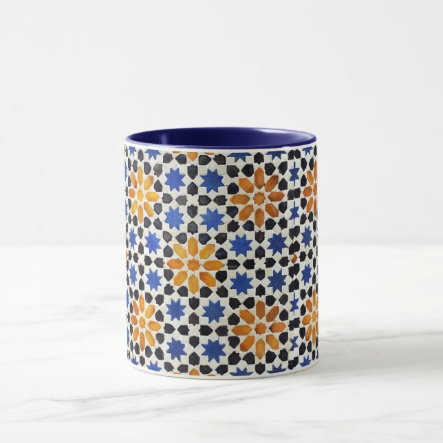 Estilo marocain | caneca vintage (Centro)