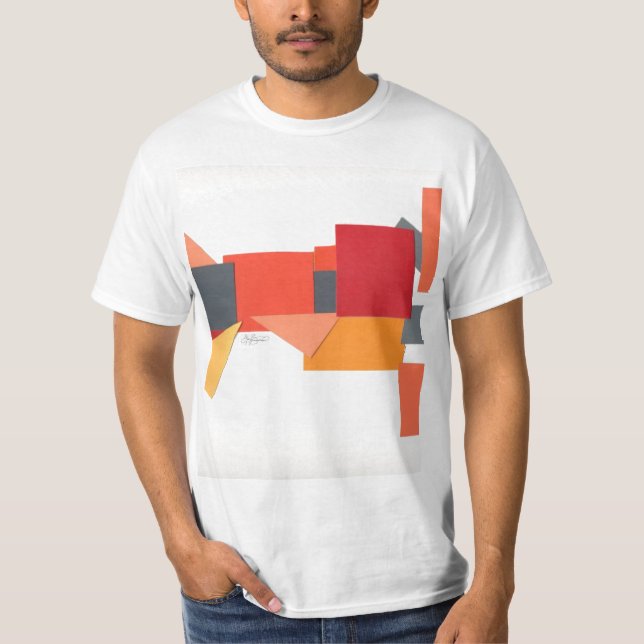 Estilo na T-Shirt de Cinzas (Frente)