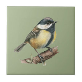 Estilo Natureza Tit de Carvão Azulejo cerâmico