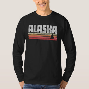 Estilo Retro do Alasca Camisa Vintage 70s, 80s, 90