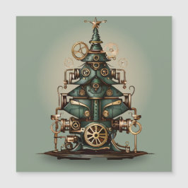Estilo Retroativo da Árvore de Natal Steampunk