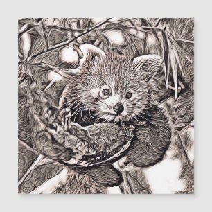 Estilo Russo - Panda Vermelha