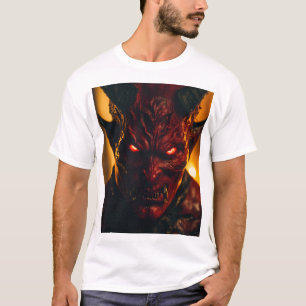 Estilo Satânico: Abrace sua camiseta do Diabo Inte