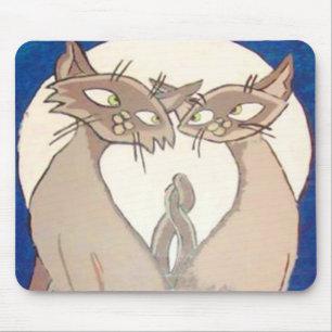 Estilo Siamese Mousepad
