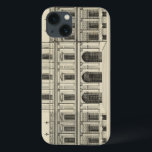 Estilo Teatral Façade por Colen Campbell<br><div class="desc">Colen Campbell criou essa fachada do estilo teatral,  publicada no livro Vitruvius Britannicus. Uma fachada é basicamente uma representação da frente,  ou do lado,  de um edifício. Um desenho arquitetônico incrível que pareceria excelente em sua casa!</div>