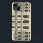 Estilo Teatral Façade por Colen Campbell<br><div class="desc">Colen Campbell criou essa fachada do estilo teatral, publicada no livro Vitruvius Britannicus. Uma fachada é basicamente uma representação da frente, ou do lado, de um edifício. Um desenho arquitetônico incrível que pareceria excelente em sua casa!</div>