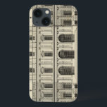 Estilo Teatral Façade por Colen Campbell<br><div class="desc">Colen Campbell criou essa fachada de estilo teatral,  publicada em seu livro Vitruvius Britannicus. Uma fachada é basicamente uma representação da frente ou do lado de um edifício. Um desenho arquitetônico incrível que pareceria excelente em sua casa!</div>