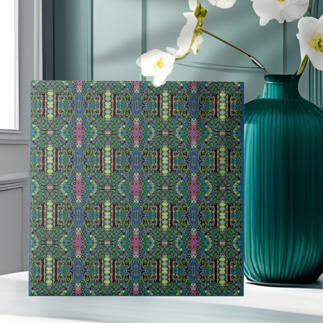 Estilo verde azul Azulejo (Criador carregado)