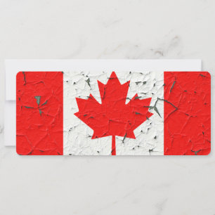 Estilo vermelho canadense da pintura da casca de