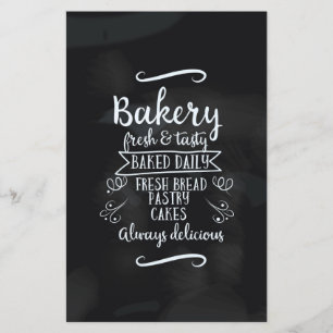 Estilo Vintage Bakery poster