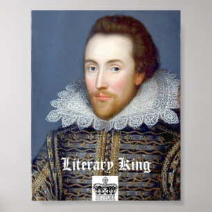 Estilo Vintage William Shakespeare Poster