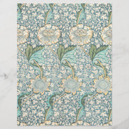 Estilo William Morris Papelão de Padrões