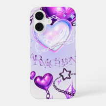 Estilo Y2K Roxo para iphone
