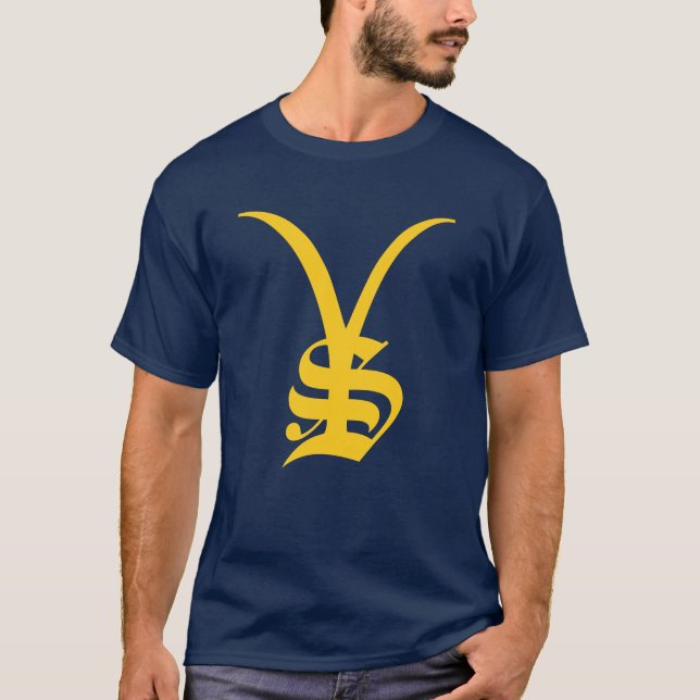Estilo Yellowstone Logo T-Shirt (Frente)