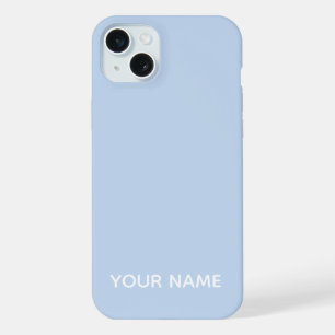ESTILOSO NOME PERSONALIZADO COR AZUL CLARO MODERNO
