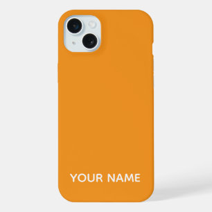 ESTILOSO NOME PERSONALIZADO COR LARANJA MODERNO