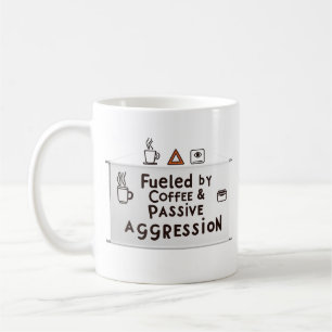 Estimado pelo Café & Agresão Passiva – Caneca de E