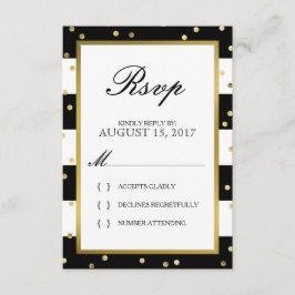 Estirpes Estimulantes | Cartão RSVP de Casamento E