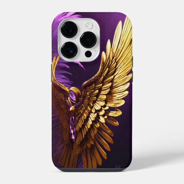 Estojo/Capa Purpile Case-Mate para iPhone 14 Pro   (Verso)