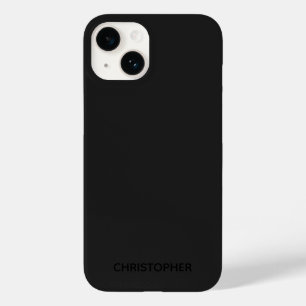 Estojo Case-Mate 14 preto personalizado simples
